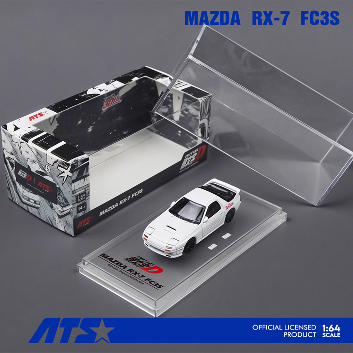 [Preorder] ATS Model 1:64 MAZDA RX-7 FC3S - Initial D ATS880204