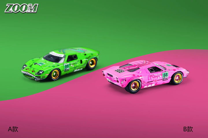 Zoom 1:64 Ford GT40MK1 Tyrannosaurus Rex Paint (3 Versions)