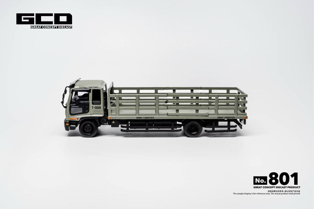 [Preorder] GCD 1:64 Forward dropside medium Duty Truck (2 Versions) KS-106-801/ KS-106-802
