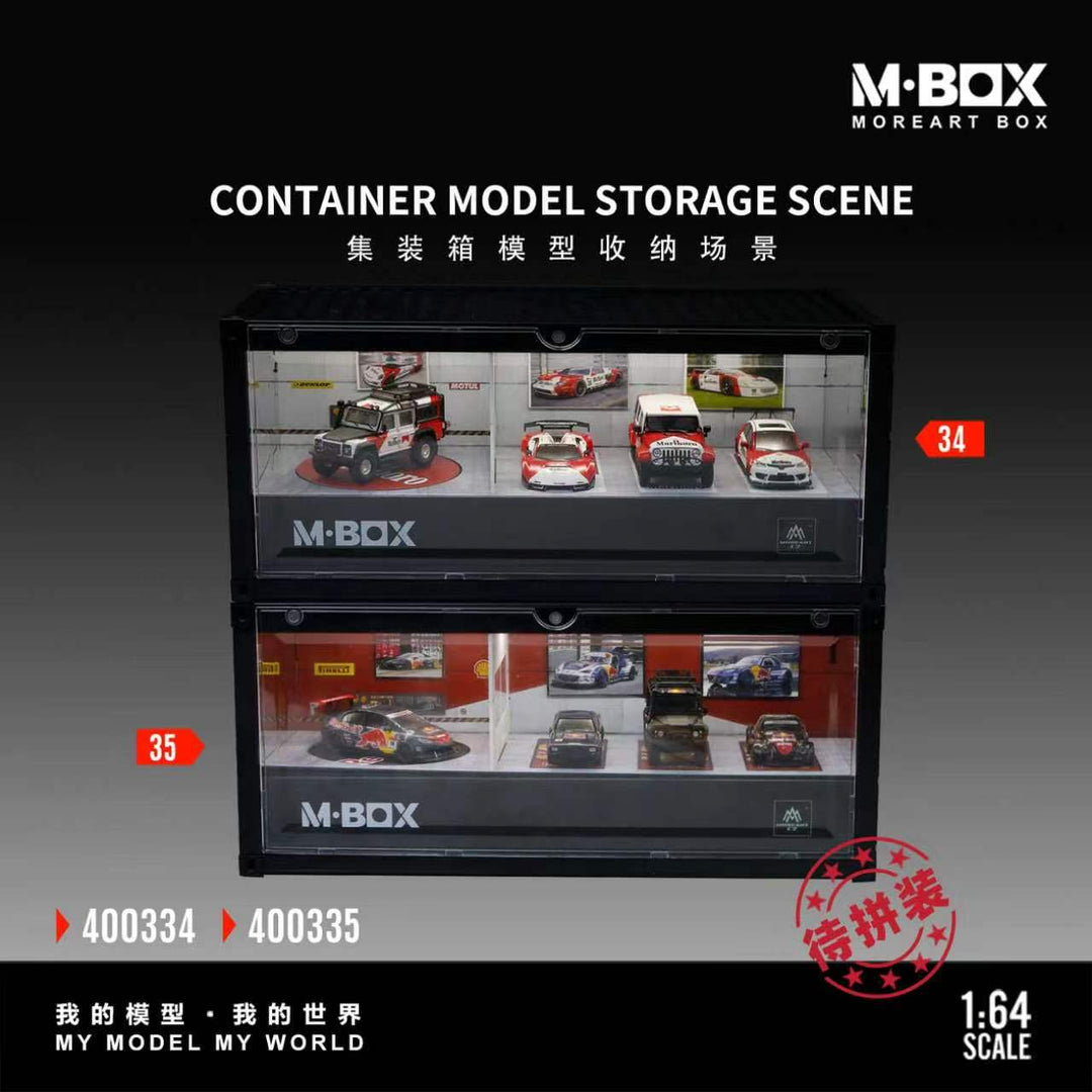 [Preorder] MBOX 1:64 CONTAINER MODEL STORAGE SCENE (2 Versions) c