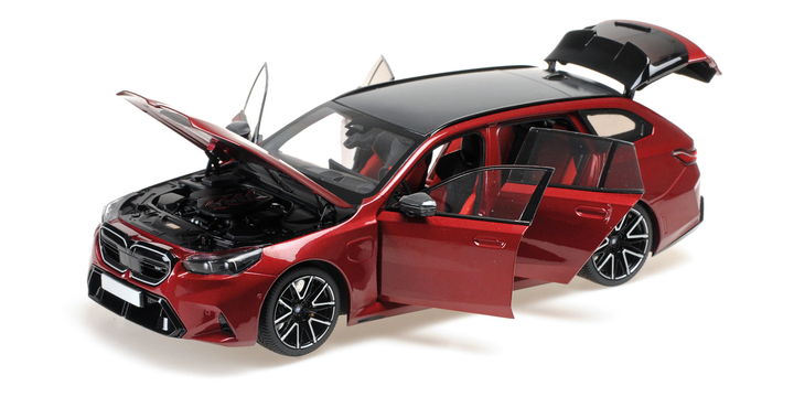[Preorder] MINICHAMPS 1:18 BMW M5 TOURING - 2024 - DARK RED METALLIC 110023900