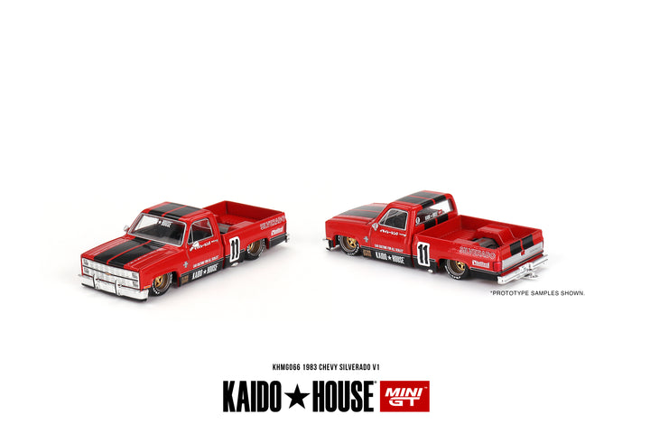 Kaido House + Mini GT 1:64 Chevrolet Silverado KAIDO V1 KHMG066 