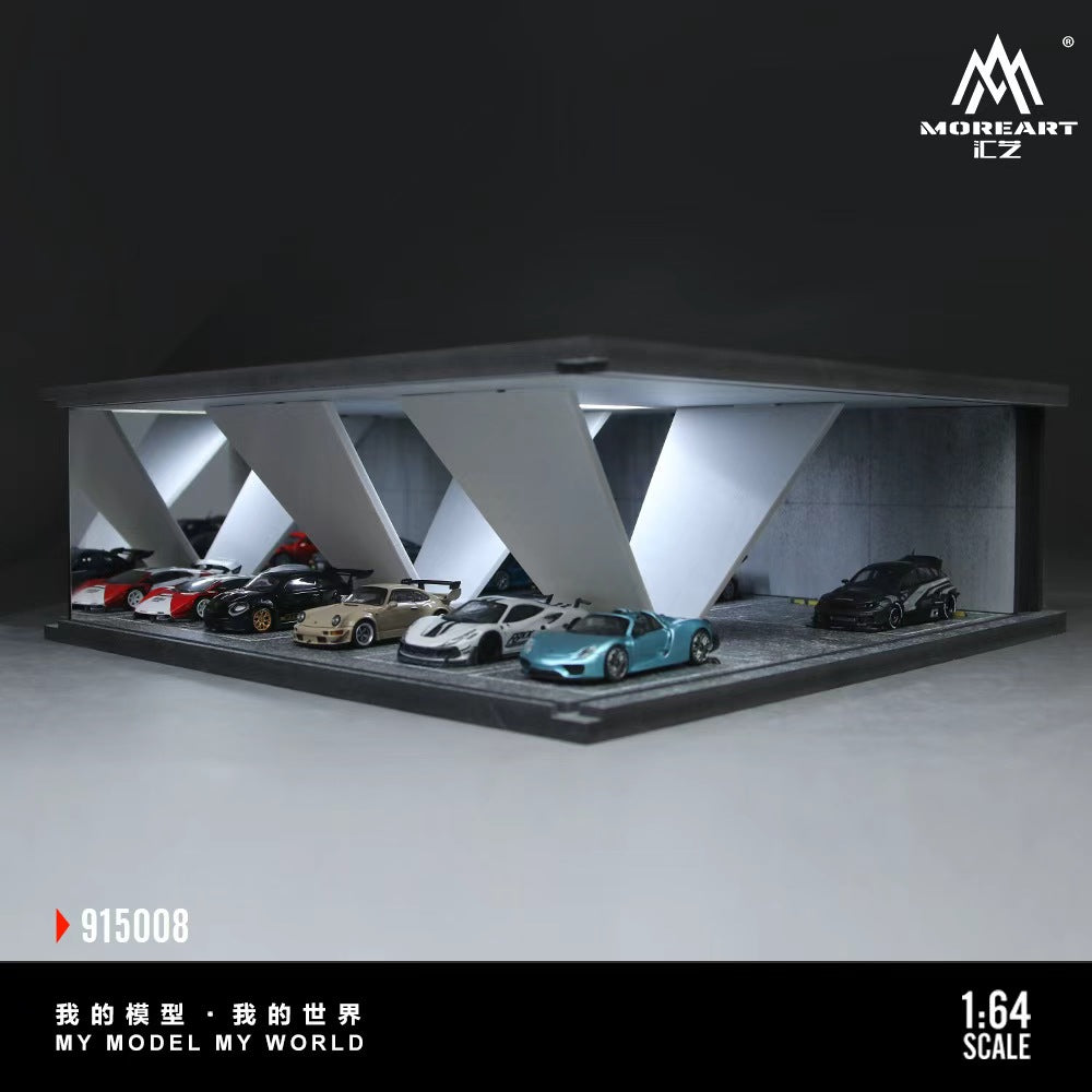 Preorder] MoreArt 1:64 UNDERGROUND PARKING GARAGE SCENE 08