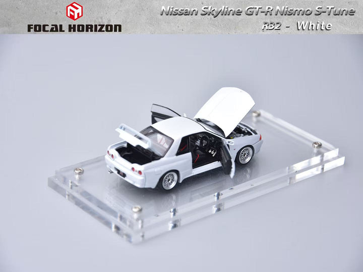 [Preorder] Focal Horizon 1:64 Nissan Skyline GT-R 3rd Generation R32 Nismo S-Tune Version  White
