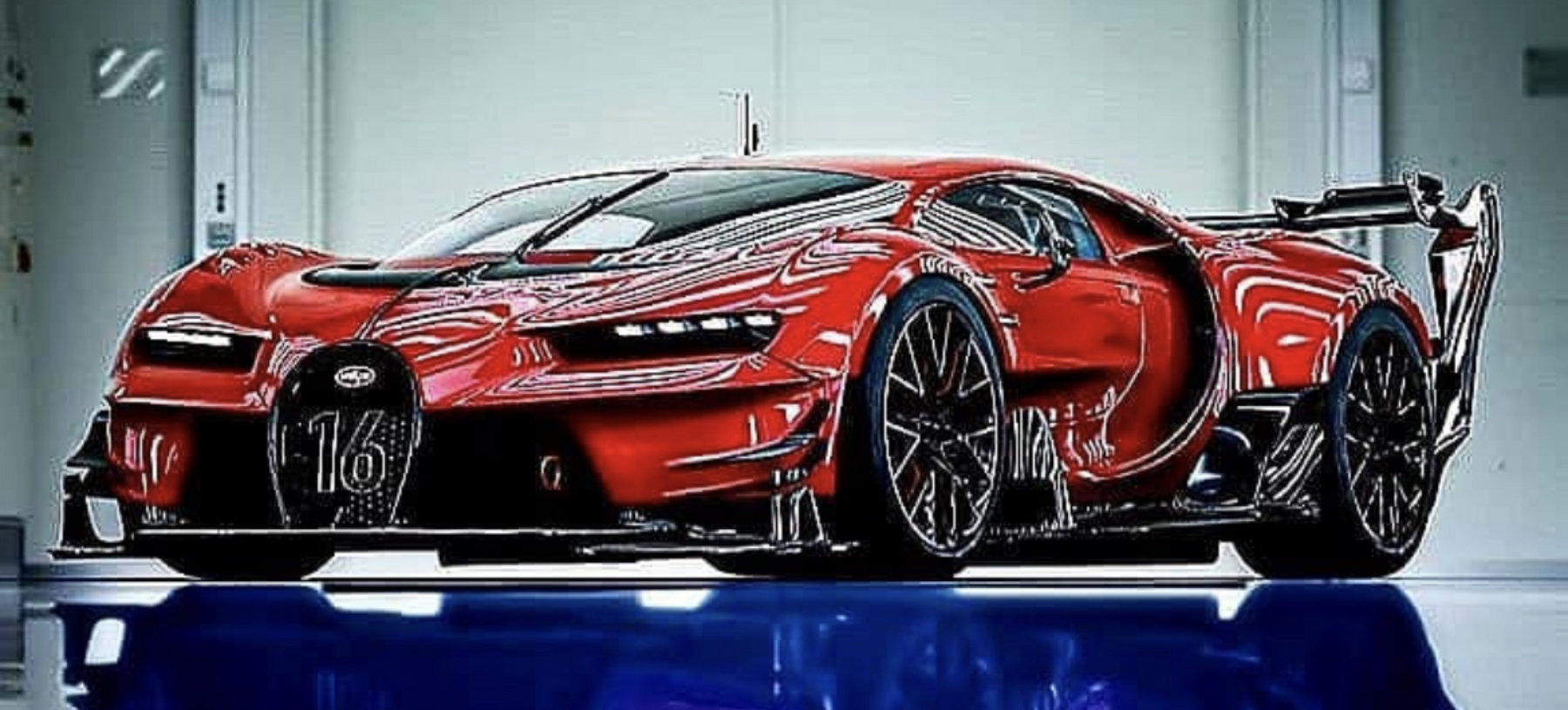 Bugatti Vision Bugatti Le 1/18 AUTOart Bugatti Vision Gran Turismo