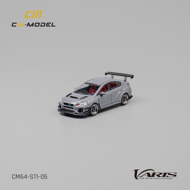 [Preorder] CM Model 1:64 Subaru VAB WRX STI Varis Widebody 1.0 Gray