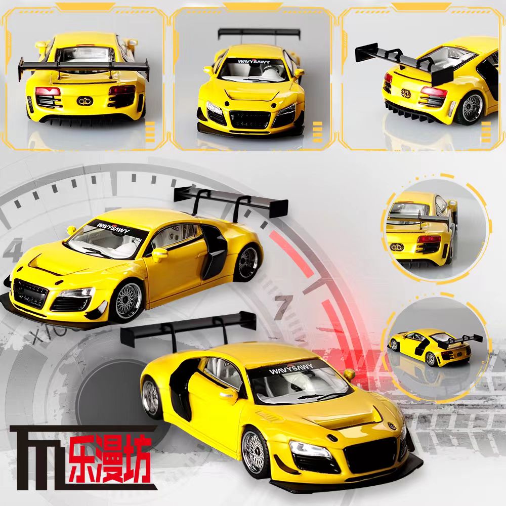 [Preorder] LMF Model 1:64 Audi R8 LMS ULTRA (3 Colours)