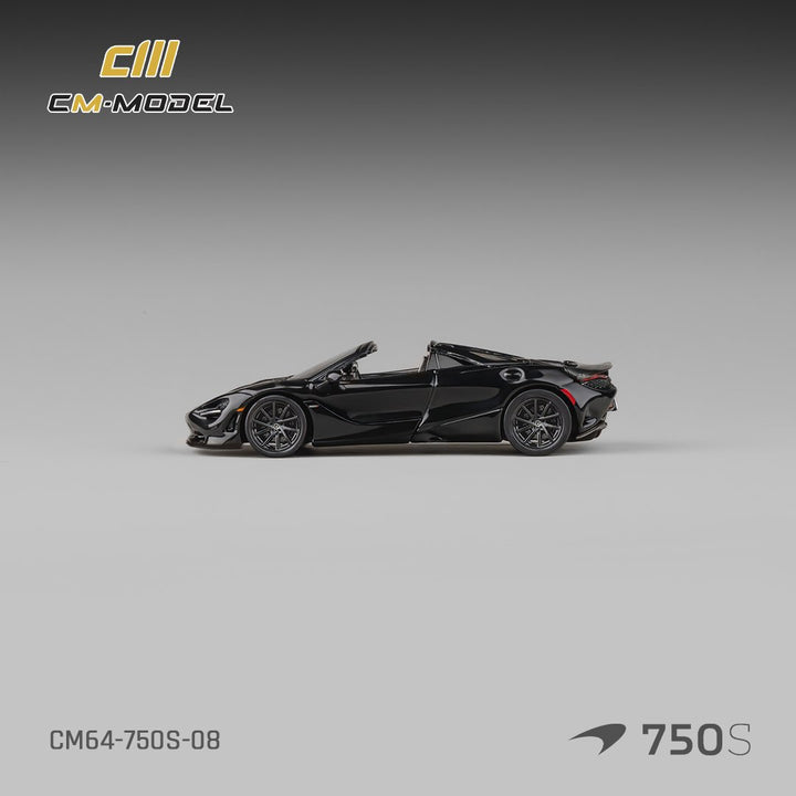 [Preorder] CM Model 1:64 Mclaren 750S Spider Onyx Black CM64-750S-08