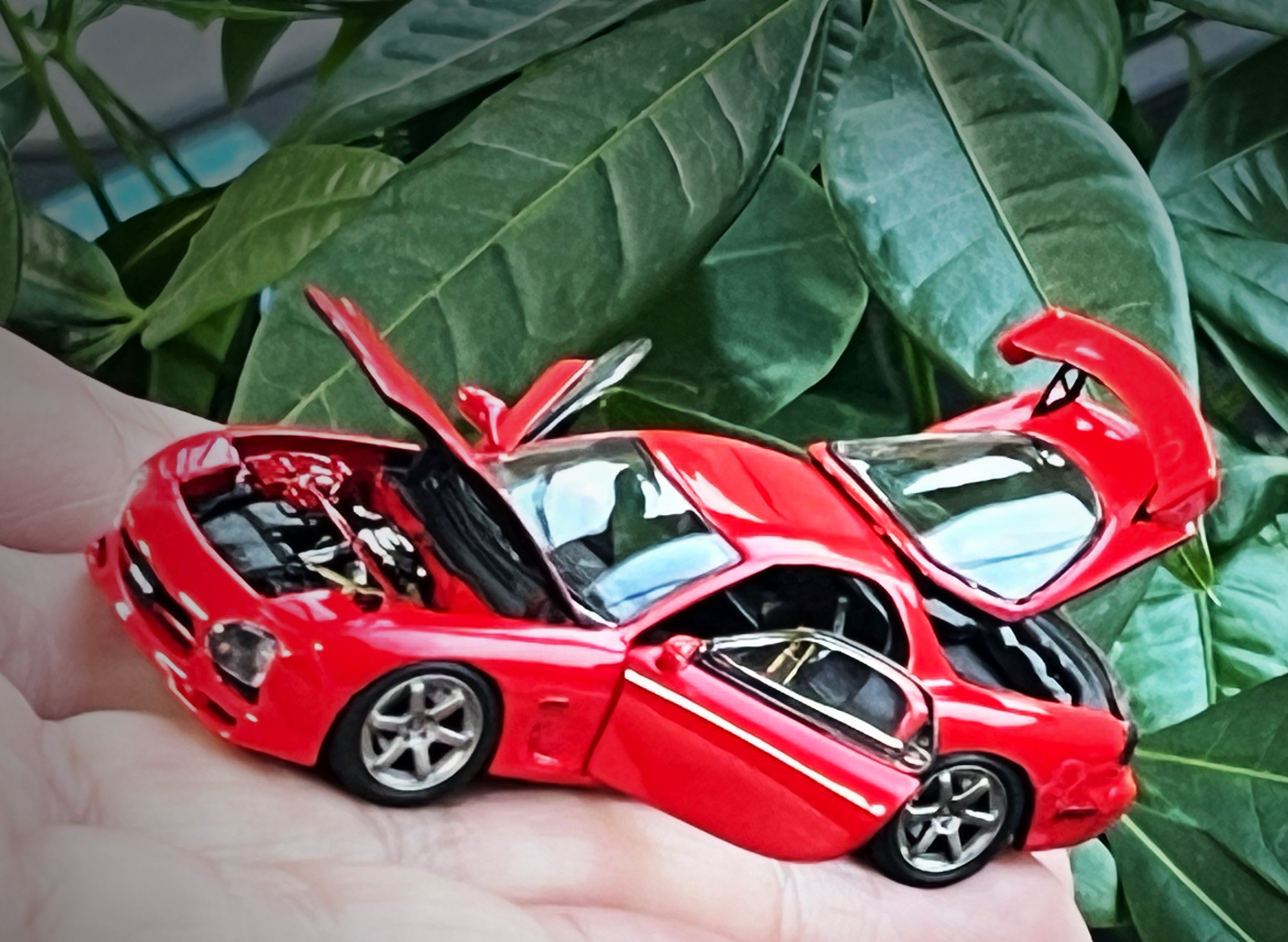 PGM 1/64 マツダ RX-7 レッド PRE-ORDER) PGM 1:64 Mazda RX-7 FD3S White - Little – Little
