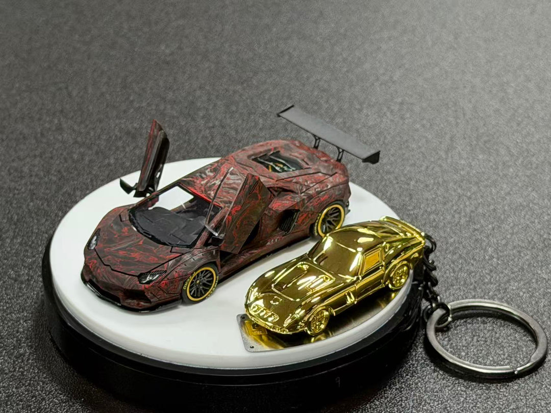 [Preorder] PGM 1:64 Lamborghini LB700 Red Carbon Bull Foshan APAxpo Exhibition | Event Exclusive