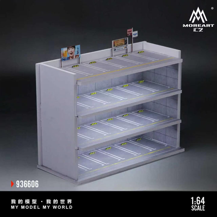 [Preorder] MoreArt 1:64 SCENE F OF A JAPANESE PARKING BUILDING MO936606