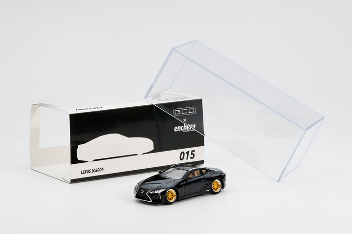 [Preorder] GCD x ENCHERY 1:64 Lexus LC500 Lowriding LHD 2017 Black GE-003-15