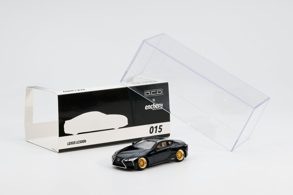 Preorder] GCD x ENCHERY 1:64 Lexus LC500 Lowriding LHD 2017 Black