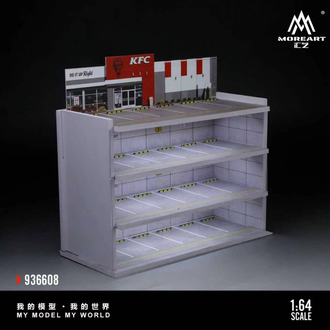 [Preorder] MoreArt 1:64 SCENE H OF A JAPANESE PARKING BUIDING  MO936608