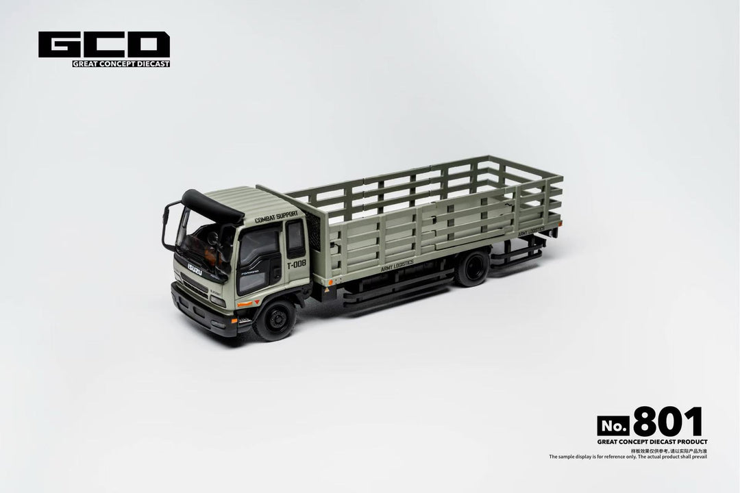 [Preorder] GCD 1:64 Forward dropside medium Duty Truck (2 Versions) KS-106-801/ KS-106-802