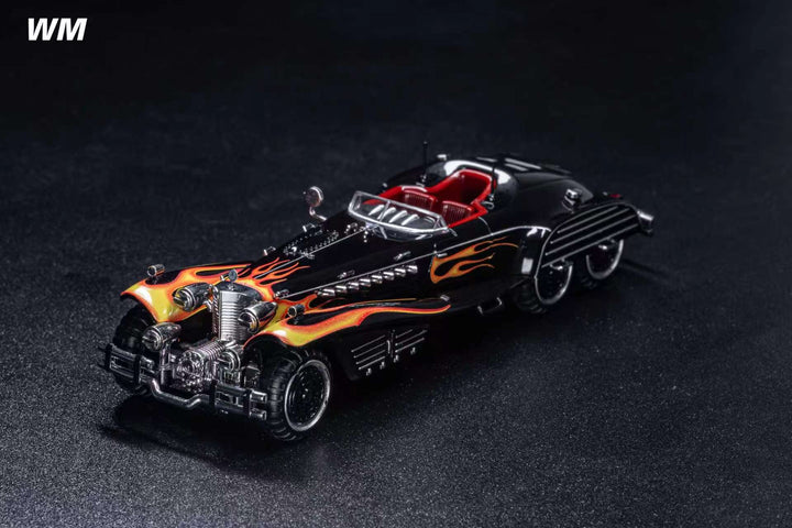 [Preorder] WM 1:64 Hydra Schmidt V16 Roadster Movie Wolverine Flame Version