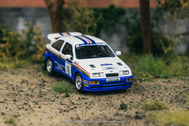 [Preorder] Tarmac Works 1:64 Ford Sierra RS Cosworth Rally of New Zealand 1989 T64-058-89NZR16