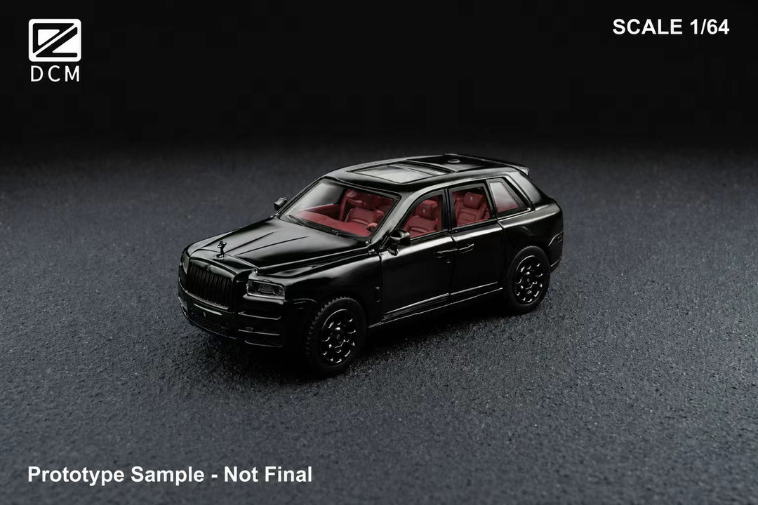 [Preorder] DCM 1:64 Rolls Royce Cullinan Black Warrior
