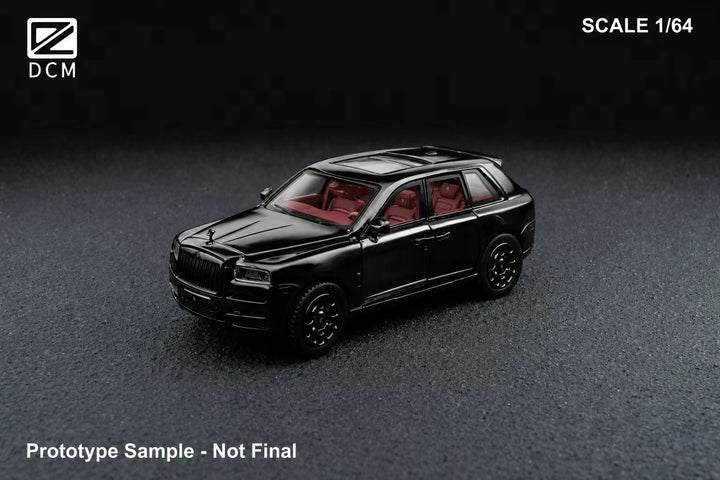 [Preorder] DCM 1:64 Rolls Royce Cullinan Black Warrior