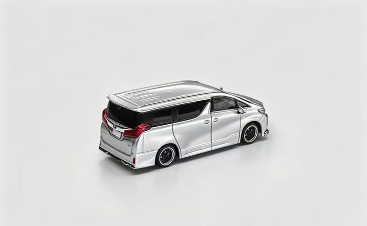 [Preorder] Model Model 1:64 Toyota Alphard Liquid Metallic Silver MM64-Alphard-004