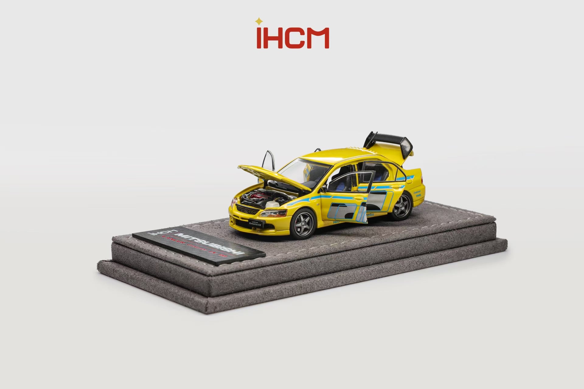 Preorder] IHCM 1:64 MITSUBISHI LANCER EVIUTION IX GSR Yellow