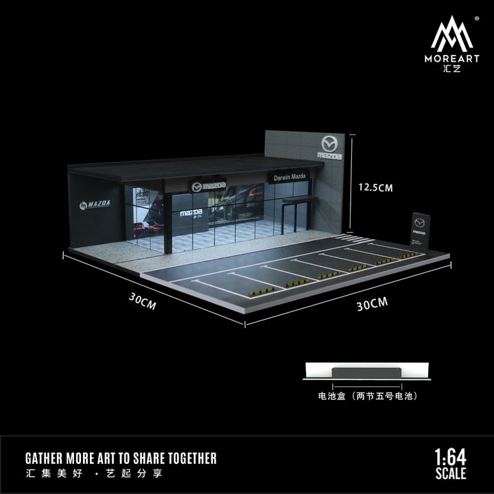 [Preorder] MoreArt 1:64 Mazda Showroom Scene Model