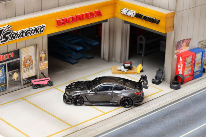 [Preorder] Street Weapon 1:64 Flossmann Full Widebody Kit BMW G82 M4 Black Full Carbon TMCS Malaysia Exhibition Edition