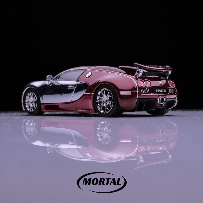 [Preorder] Mortal 1:64 Bugatti Veyron - Chrome Red