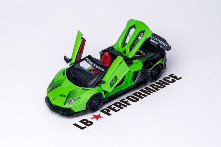 Rhino Model 1:64 Lamborghini LP720-4 Roadster LBWK Wide-Body Modified (2 Colours)