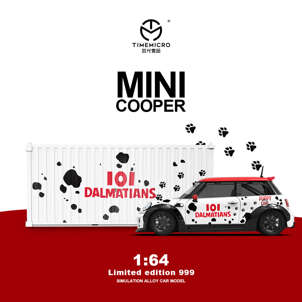 [Preorder] TimeMicro 1:64 BMW MINI COOPER IOI DALMATIANS Livery