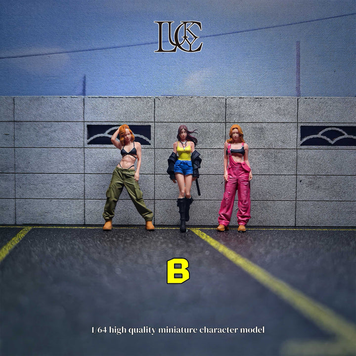 [Preorder] Lucky Studio 1:64 Waves Sisters Trio LK2026052009 (2 Versions)