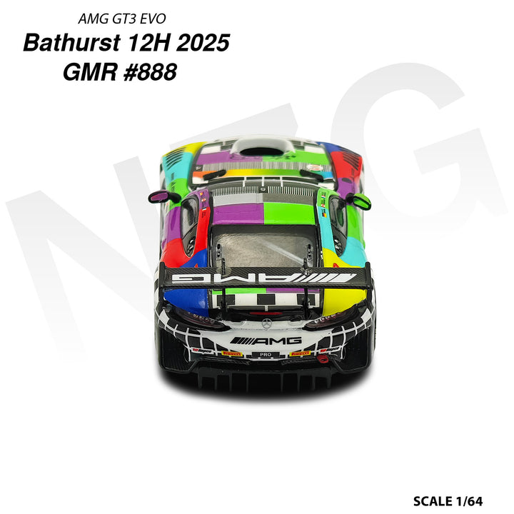[Preorder] KILO Works 1:64 Mercedes AMG GT3 EVO II Bathurst 12h 2025 #888 114600001