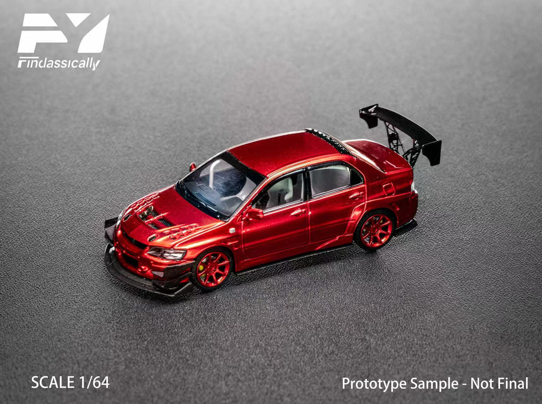 [Preorder] Findclassically 1:64 Mitsubishi 9th Generation Modified - Red (6 Versions)
