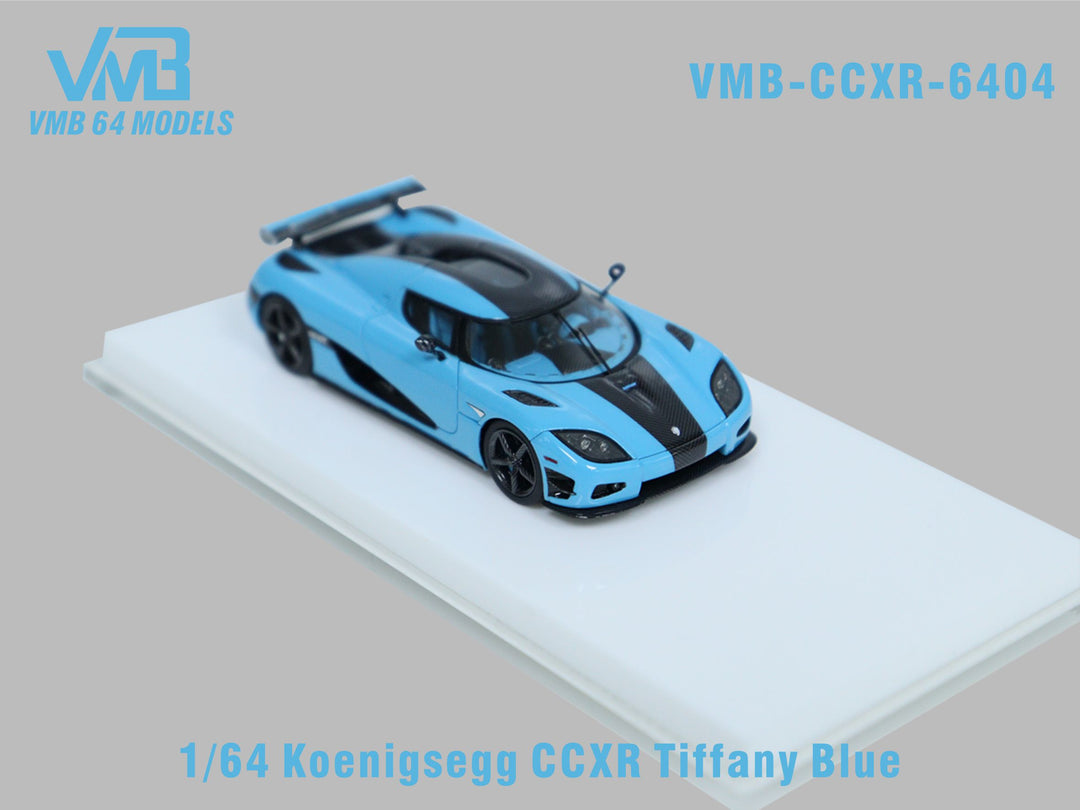 [Preorder] VMB 1:64 Koenigsegg CCXR Al Thani Blue