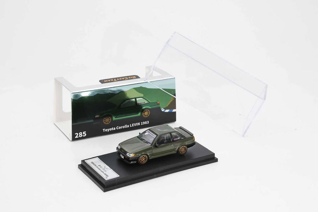 DCT 1:64 Toyota Corolla Levin 1983 RHD Green LL-009-285 – Horizon