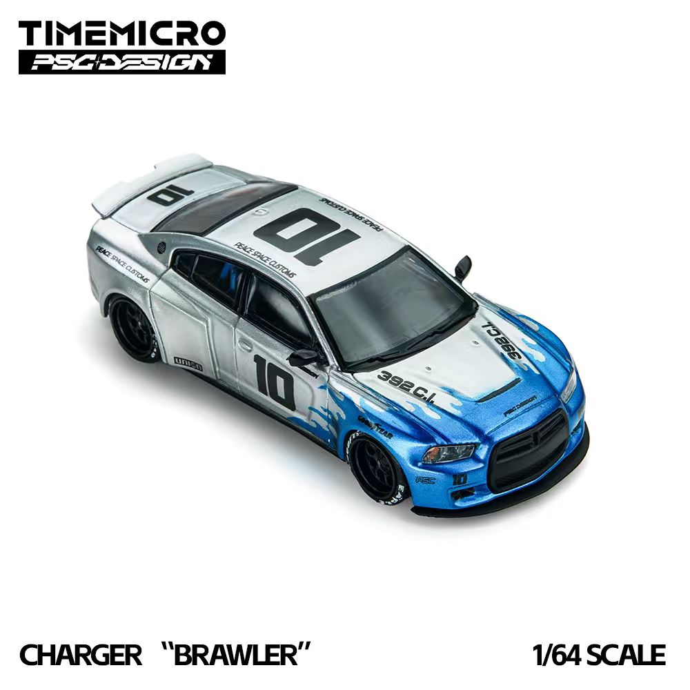 [Preorder] TimeMicro × PSC DESIGN 1:64 Charger "Brawler" (2 Colours) TM648210/ TM648211