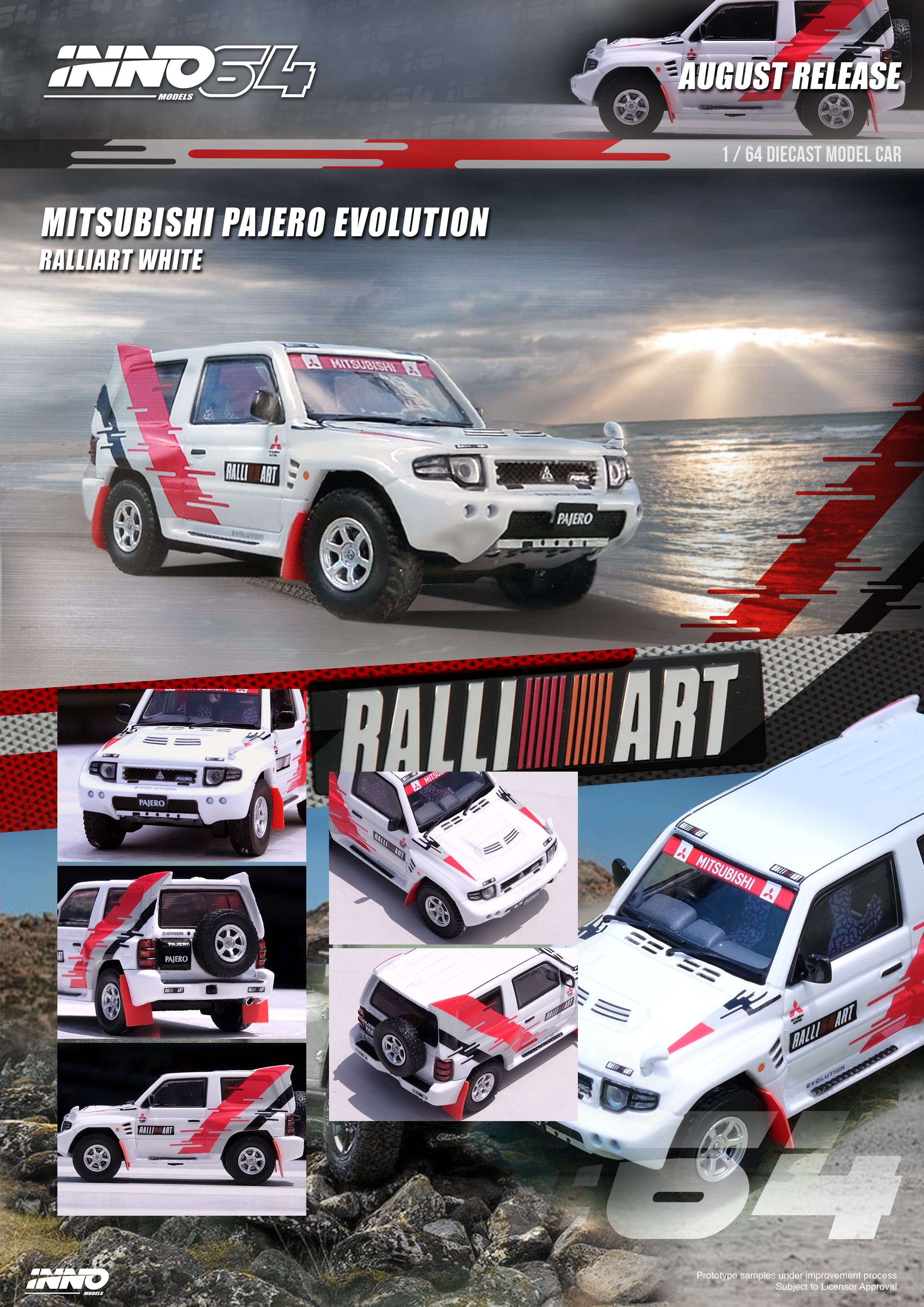 Inno64 1:64 Mitsubishi Pajero Evolution 