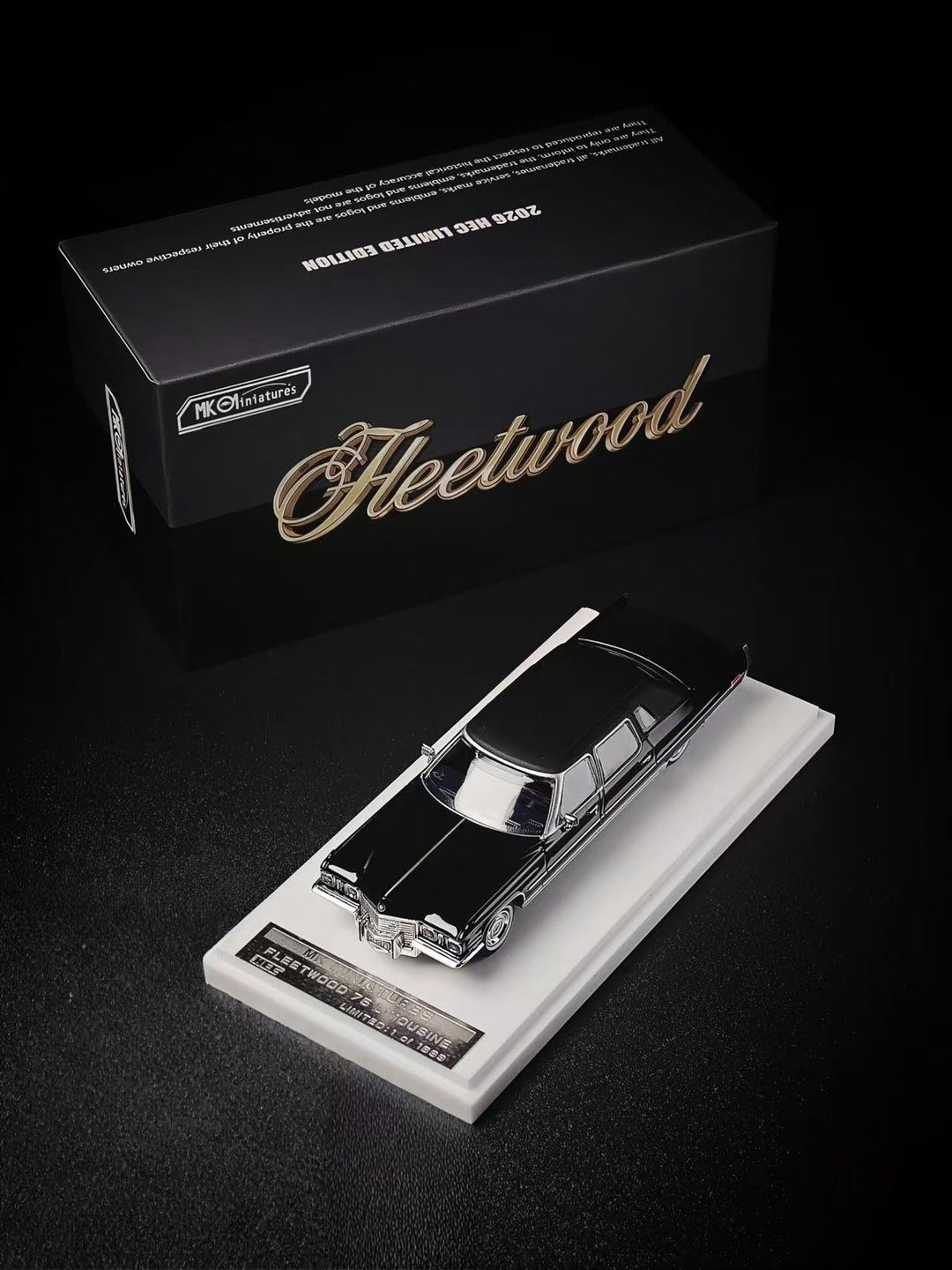 [Preorder] MK Miniatures 1:64 Cadillac Series 75 Fleetwood Black