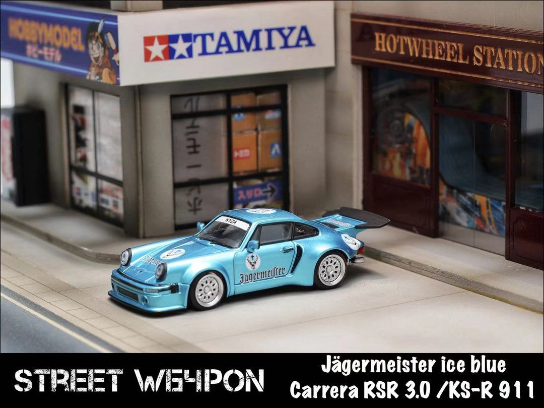 [Preorder] Street Weapon 1:64 Porsche 911 Carrera RSR 3.0 KS-R Jägermeister