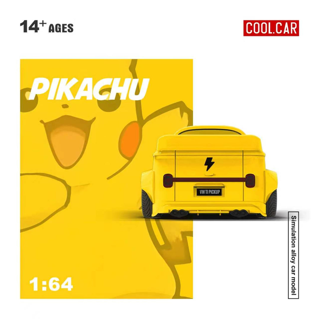 [Preorder] Cool Car 1:64 Volkswagen T1 Pickup Pikachu Livery CC643924