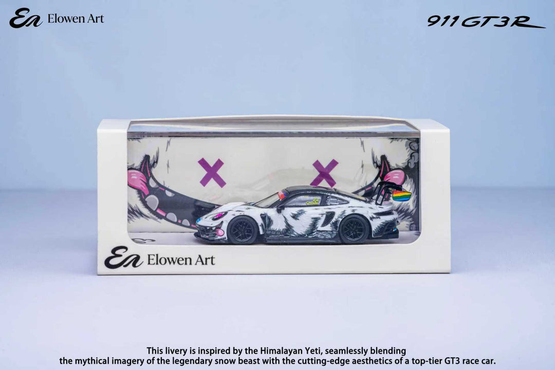 [Preorder] Elowen Art 1:64 Porsche 911 GT3 Yeti Livery