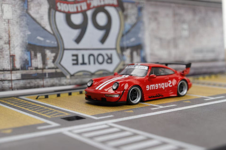 Decode 1:64 Porsche Rwb964/993 SUP livery DE6416010/DE6417006
