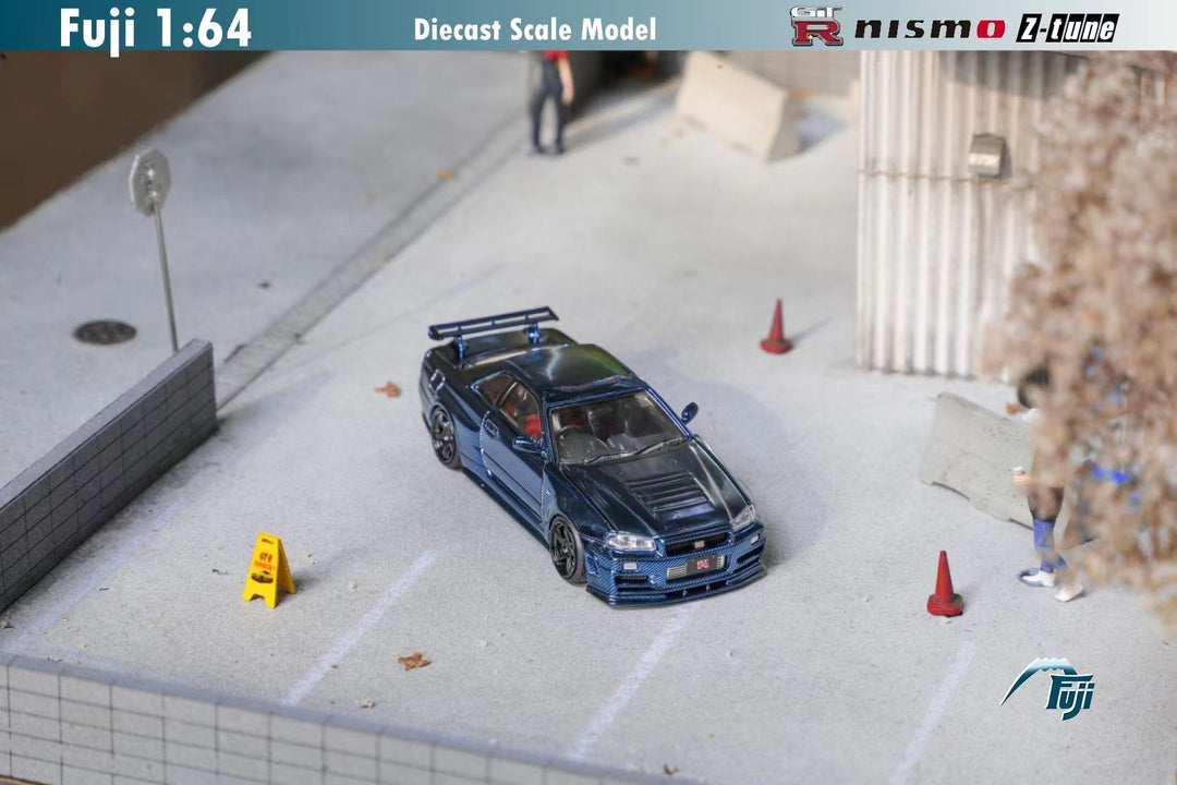 [Preorder] Fuji 1:64 Nissan Skyline GT-R R34 Nismo Z-Tune (3 Colours)