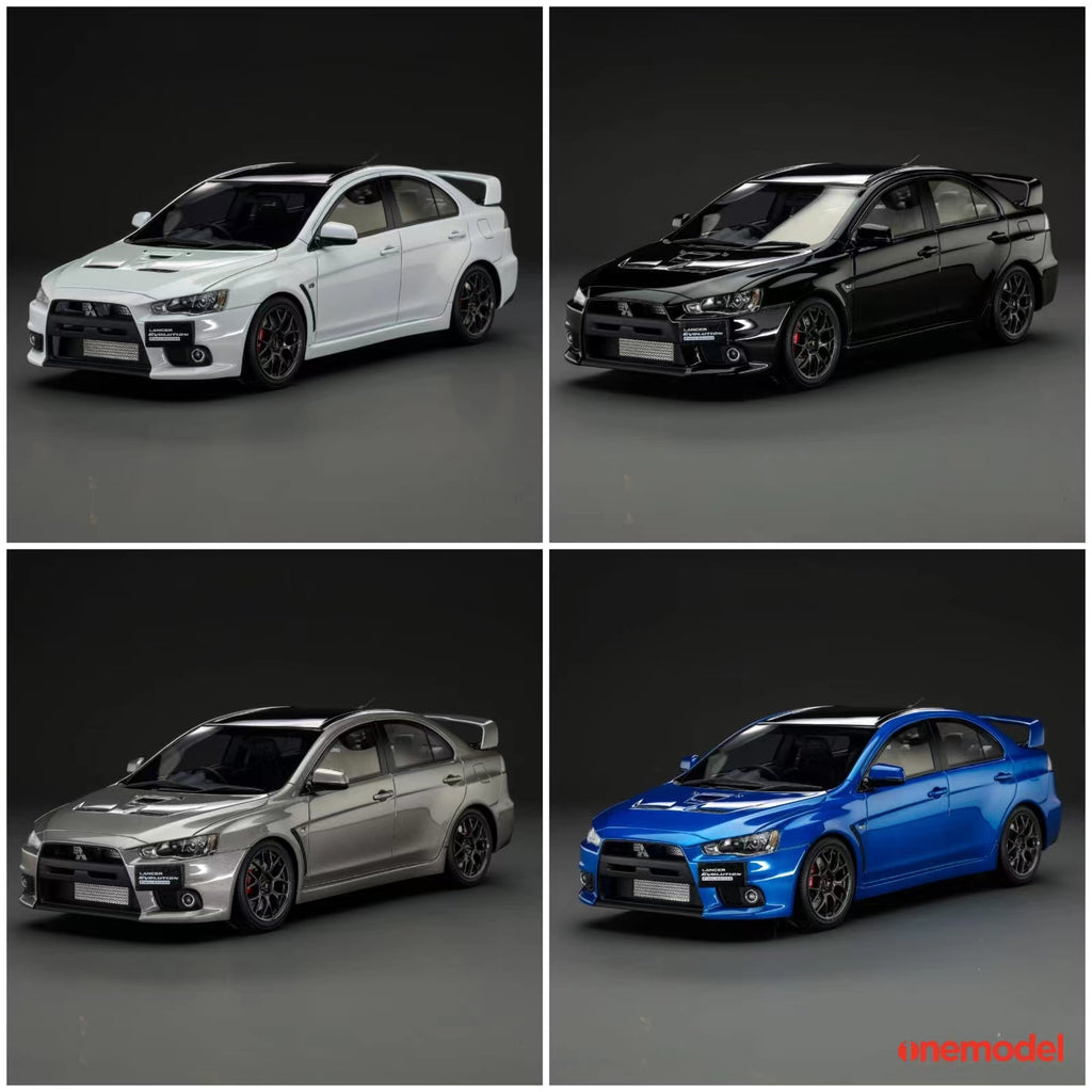 Preorder] One Model 1:18 Mitsubishi Lancer Evolution X (4 Colours