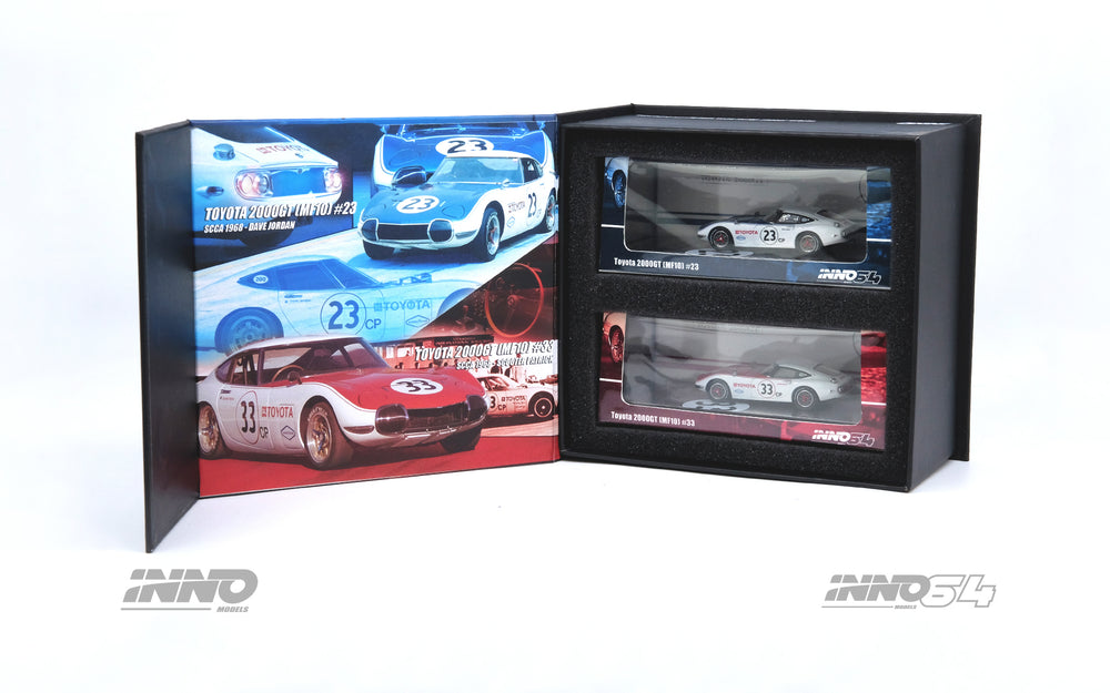 Inno64 1:64 Toyota 2000GT #23 & #33 SCCA 1968 Box Set Collection IN64-2000GT-SCCA68-BS Box Inside
