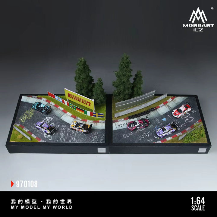 [Preorder] MoreArt 1:64 NURBURGRING TRACK O3 MODEL MO970108