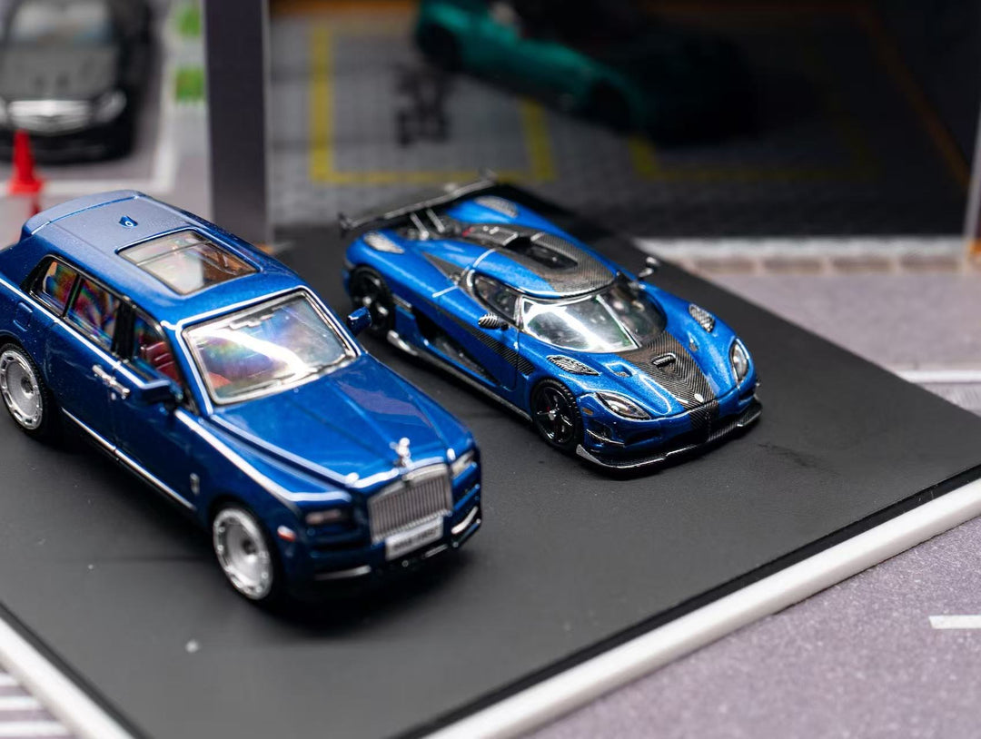 [Preorder] SC Art 1:64 Cullinan and Koenigsegg Agera RS Set (Dual Car Set)