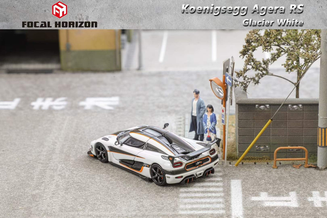 [Preorder] Focal Horizon 1:64 Koenigsegg Agera RS Glacier White