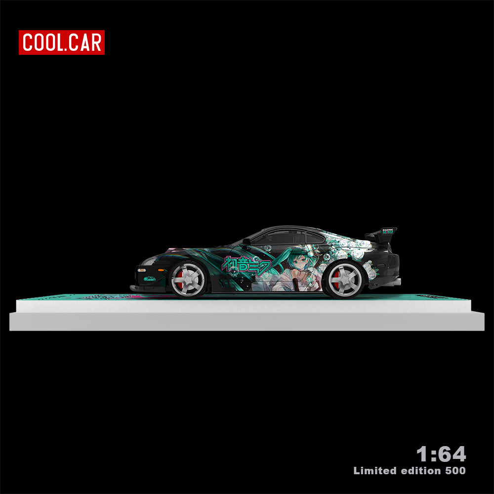 [Preorder] Cool Car 1:64 Toyota Supra Hatsune Miku livery (2 Version)