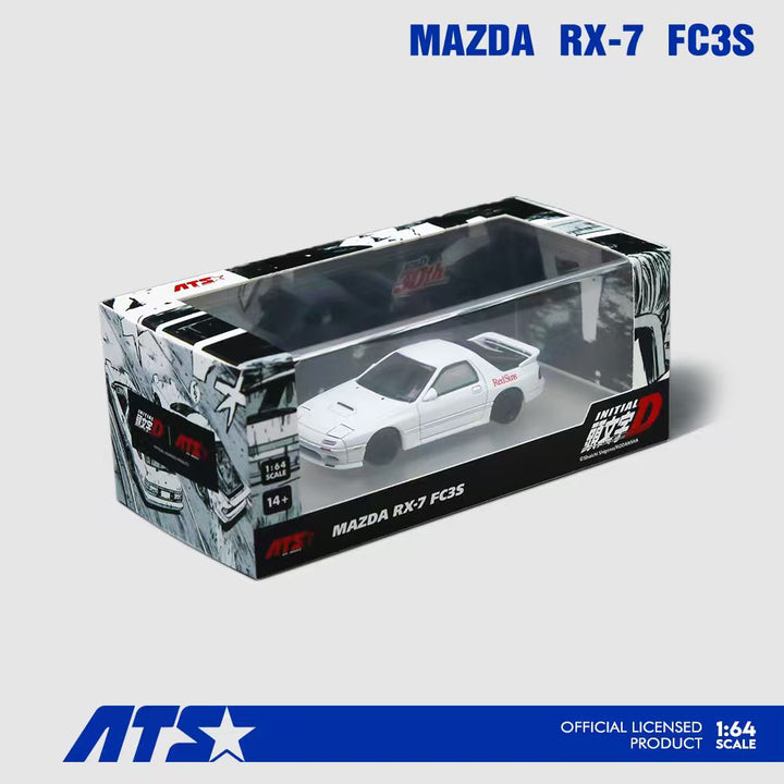 [Preorder] ATS Model 1:64 MAZDA RX-7 FC3S - Initial D ATS880204